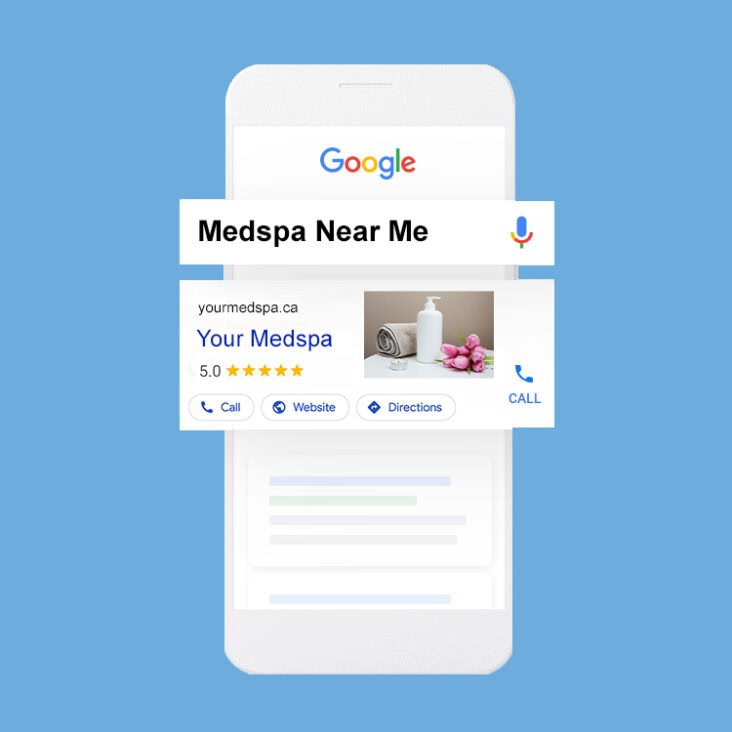 Medspa Google Advertising Campaign